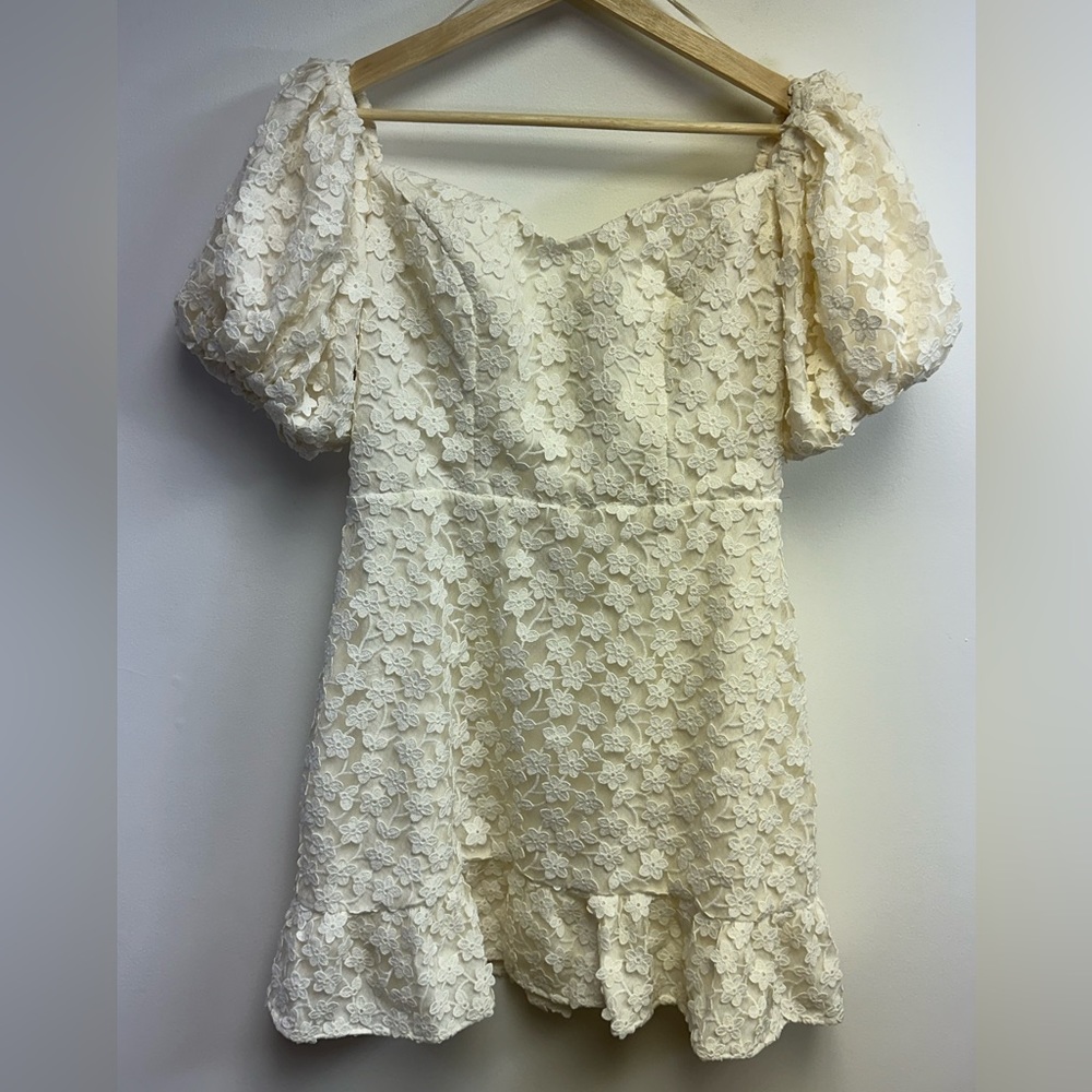 (NWT) & Other Stories (L.A. Atelier), Winnie Dress, White Light, Size US10